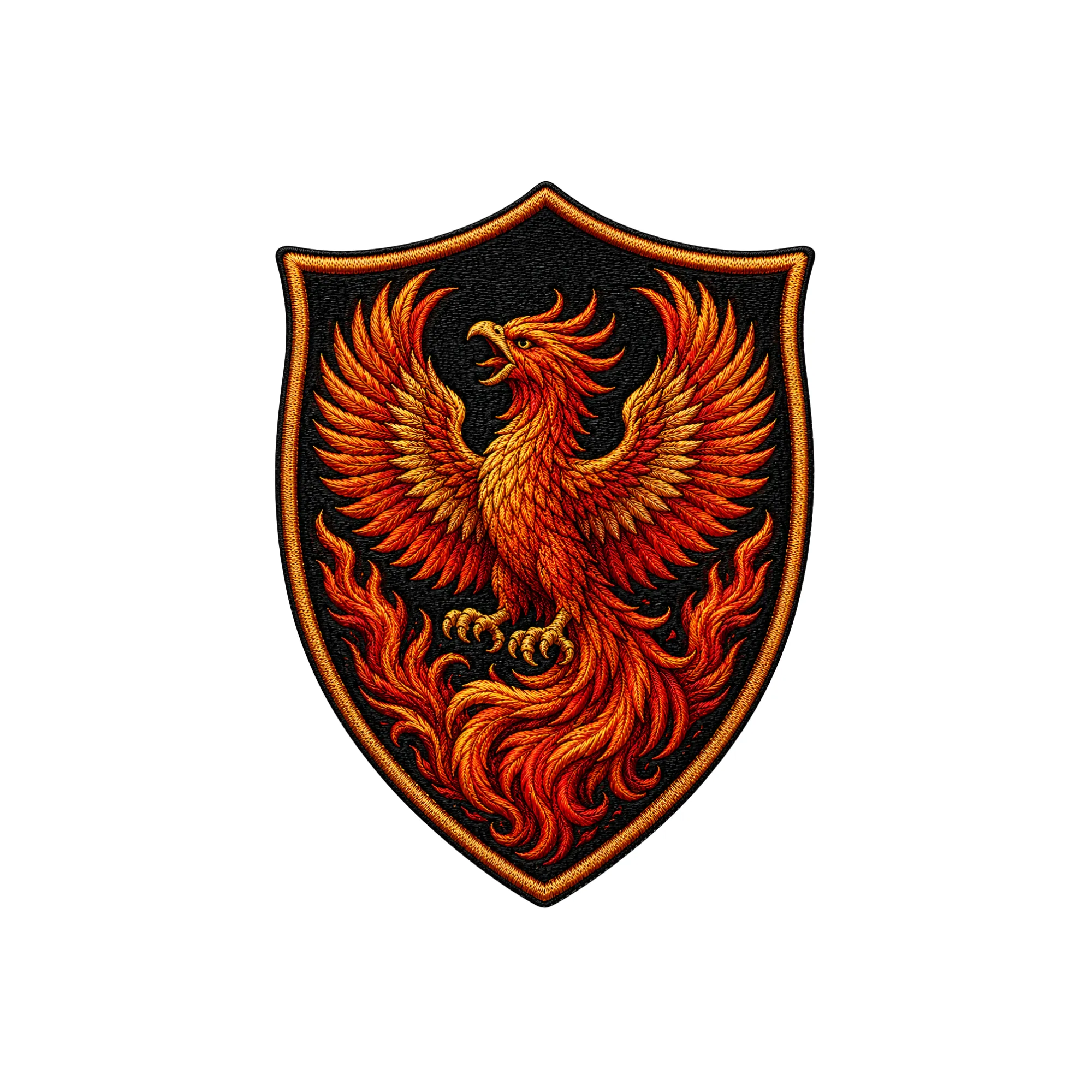 Phoenix Printed Patch